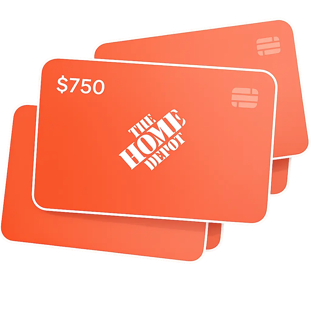 Home Depot $750 credit promo card